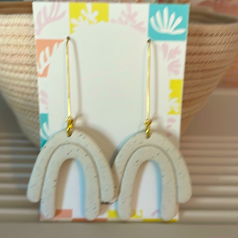 Rainbow earrings